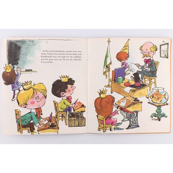 Carole Danell The King's Inchworm 1969 Book & Record Library 45 rpm 7" CC 70020 - Picture 4 of 12